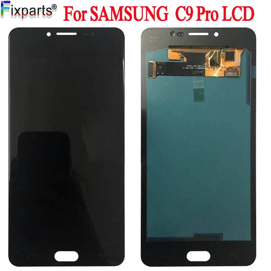 100% Tested For SAMSUNG GALAXY C9 Pro LCD C9000 Display Touch Screen Digitizer Assembly Replacement For 6.0" SAMSUNG C9 Pro LCD