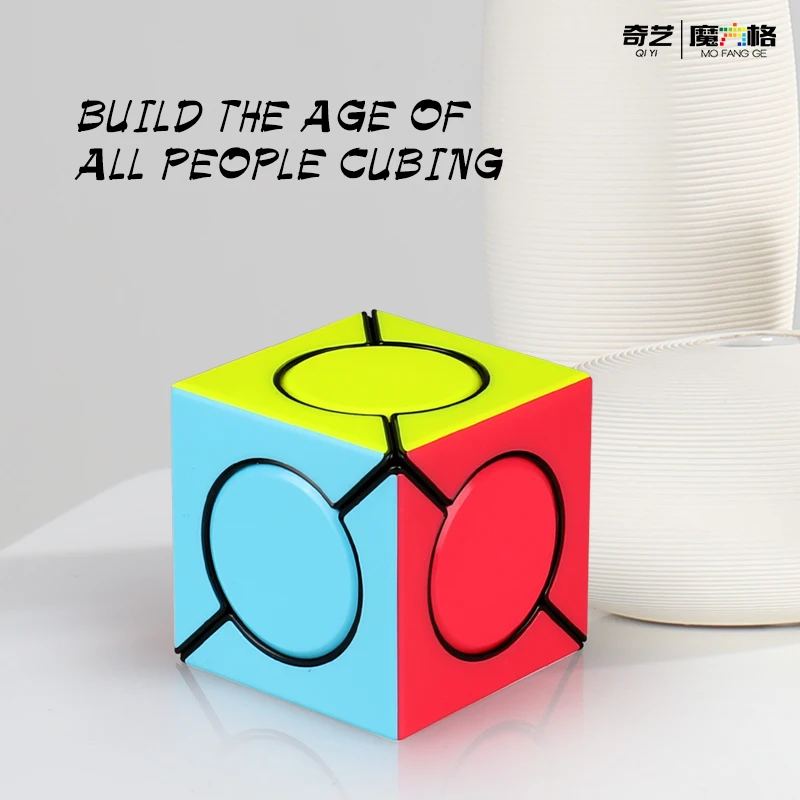 Qiyi Новый куб квадратный перекоса Magic Cube Скорость кубики 3x3x3 головоломка классе