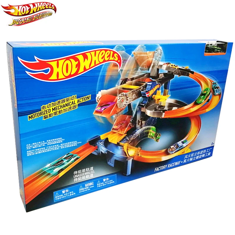 

Original Hot Wheels Car Track Roundabout Race Carro Hotwheels Diecast Toy Car Voiture Boys Toys Hot Toys for Children Birthday