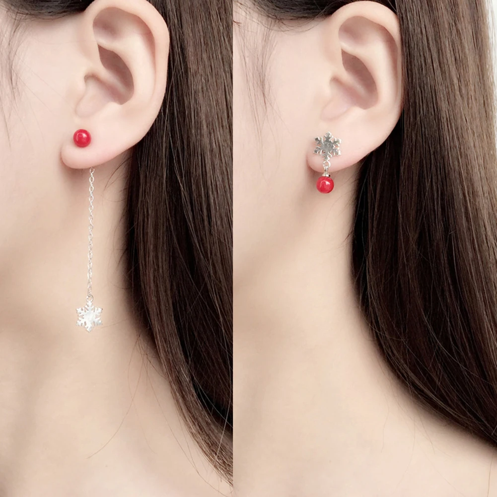 Женские Длинные асимметричные серьги падения темперамента модные ювелирные