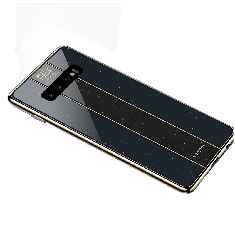 Чехол для samsung Note 10 plus Note 8 9, покрытие, зеркало из плексигласа, рамка из закаленного стекла, жесткая Противоударная задняя крышка для S10 Plus Lite