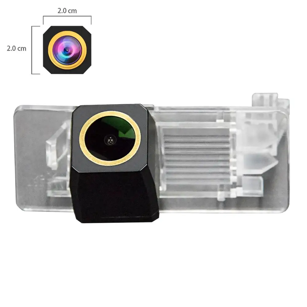 Золотая камера заднего вида HD 1280x720p для VW Polo Sedan Jetta Tiguan Passat Sagitar Toureg Skoda Octavia Superb Fabia