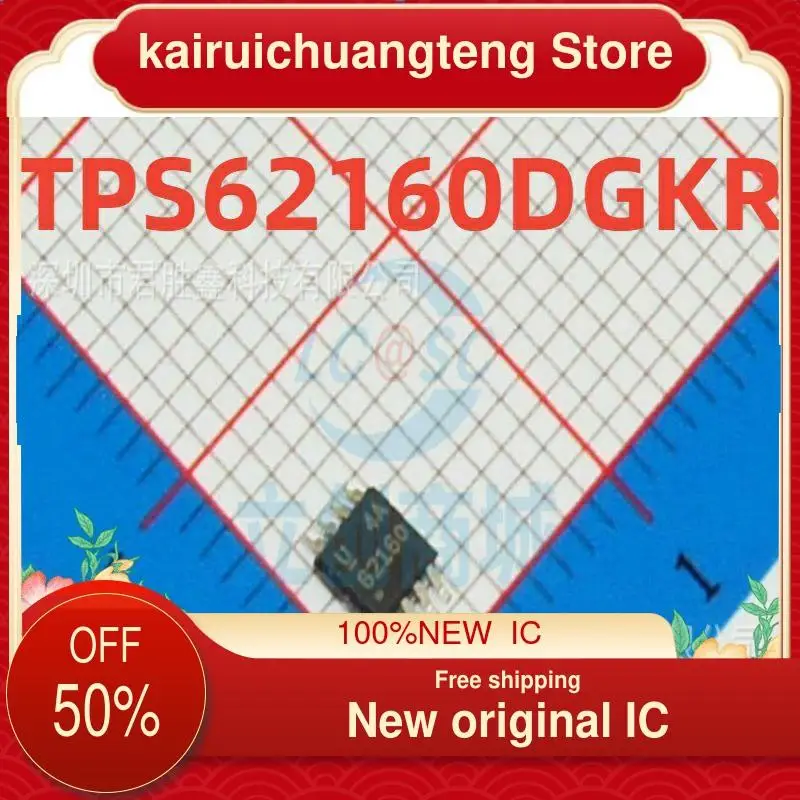 

(1 шт.) TPS62160DGKR 62160 MSOP8 TPS62160 новый оригинальный IC