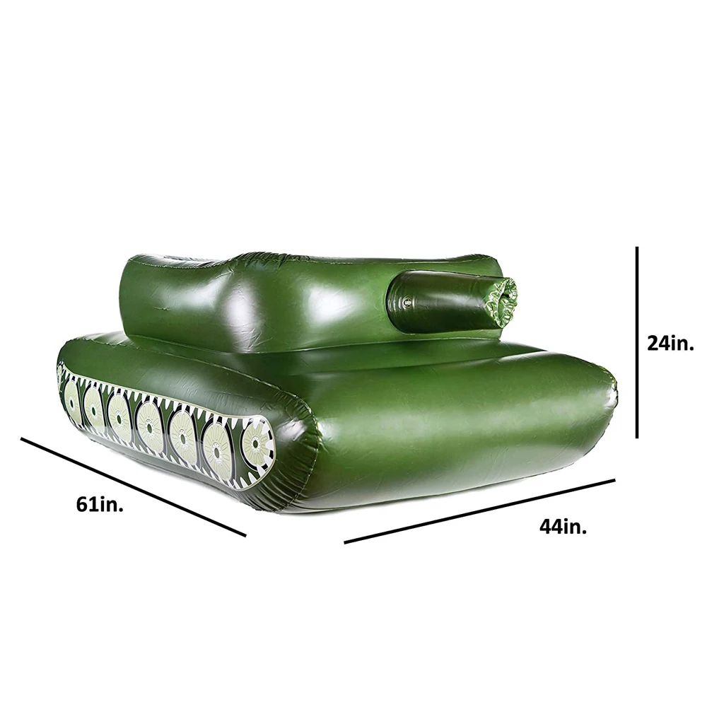 

Game Party Swimming Pool Float Inflatable Pool Large Tank Water Gun Swimming Ring Jet Spray Pools for Adults Outdoor Water Toy
