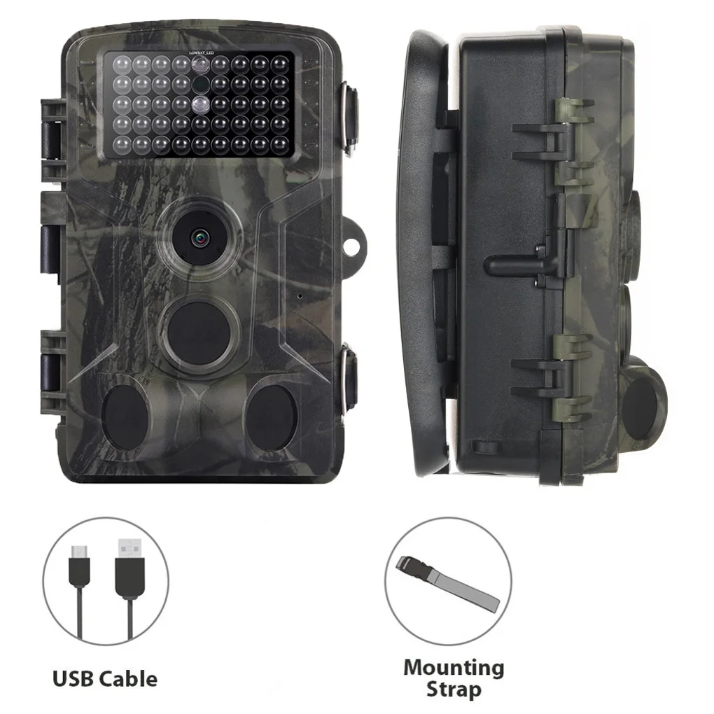 HC 802A инфракрасная охотничья камера Trail фото ловушки 1080P дикой природы ночное