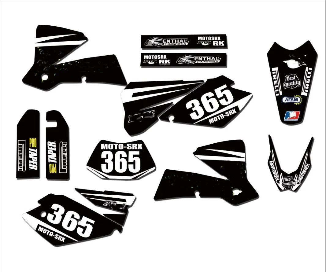 Индивидуальная графика и фотография мотоцикла Набор наклеек для KTM EXC 2004 125 200 250 300