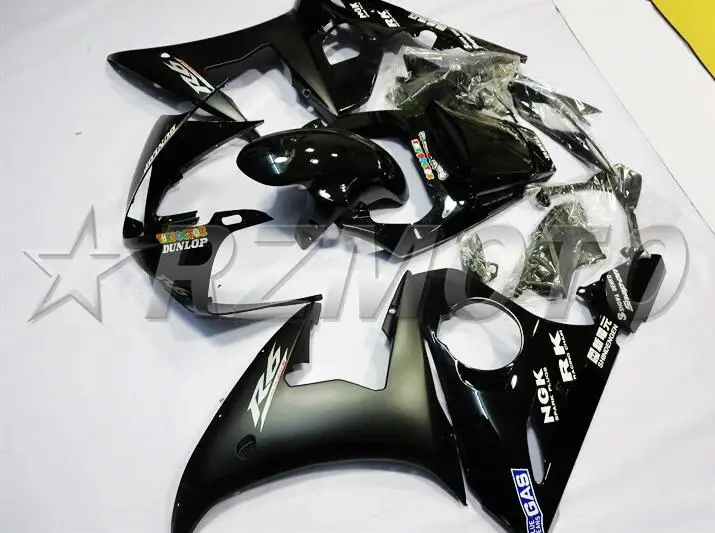 

3 Free Gifts New ABS motor Fairing Kit Fit For YAMAHA YZF-R6 2003 2004 2005 R6 03 04 05 Full Fairings custom black