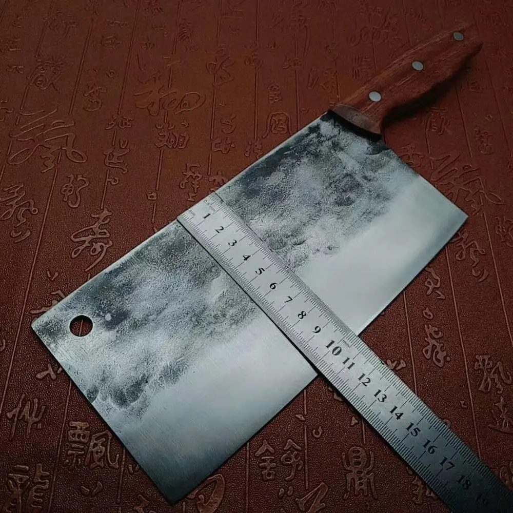 Семья Handmande кованые шелковицы Ножи оболочки Сталь китайский Стиль шеф-повара