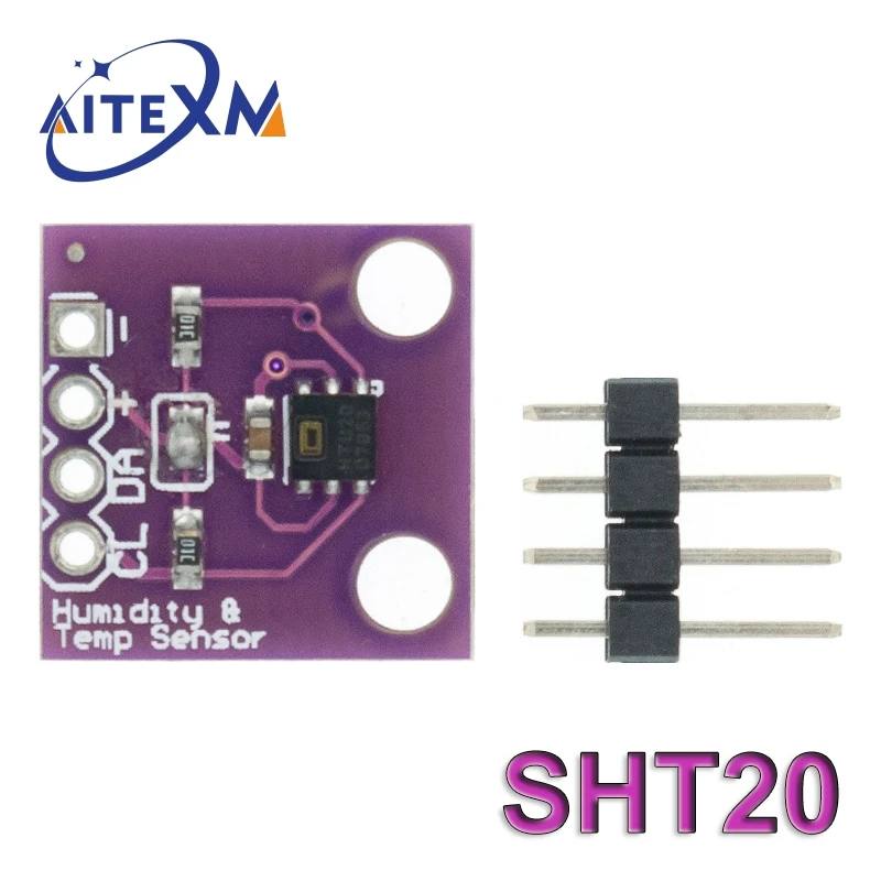 1 шт. DC1080 Si7021 SHT20 промышленный высокоточный датчик влажности с интерфейсом I2C