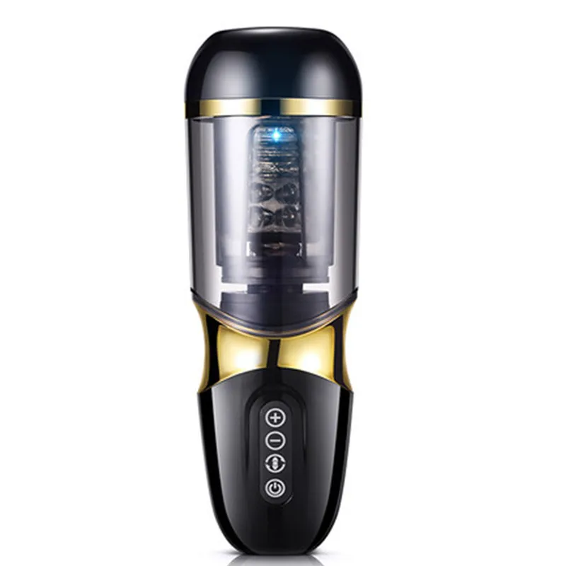 Новая автоматическая чашка для мастурбации с 10 вибрациями умные телескопические