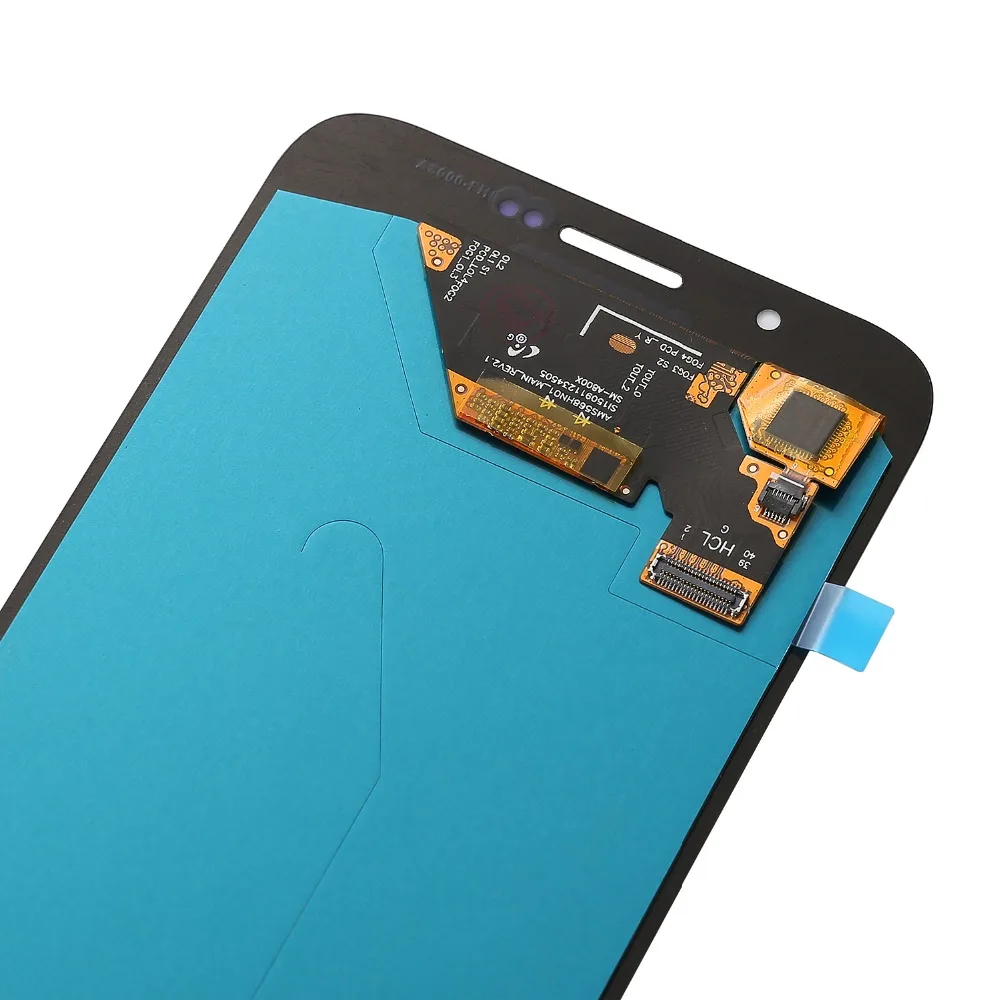 Протестированный рабочий 5," супер AMOLED ЖК-дисплей для samsung Galaxy A8 A800 A8000 SM-A800F ЖК-дисплей+ кодирующий преобразователь сенсорного экрана в сборе