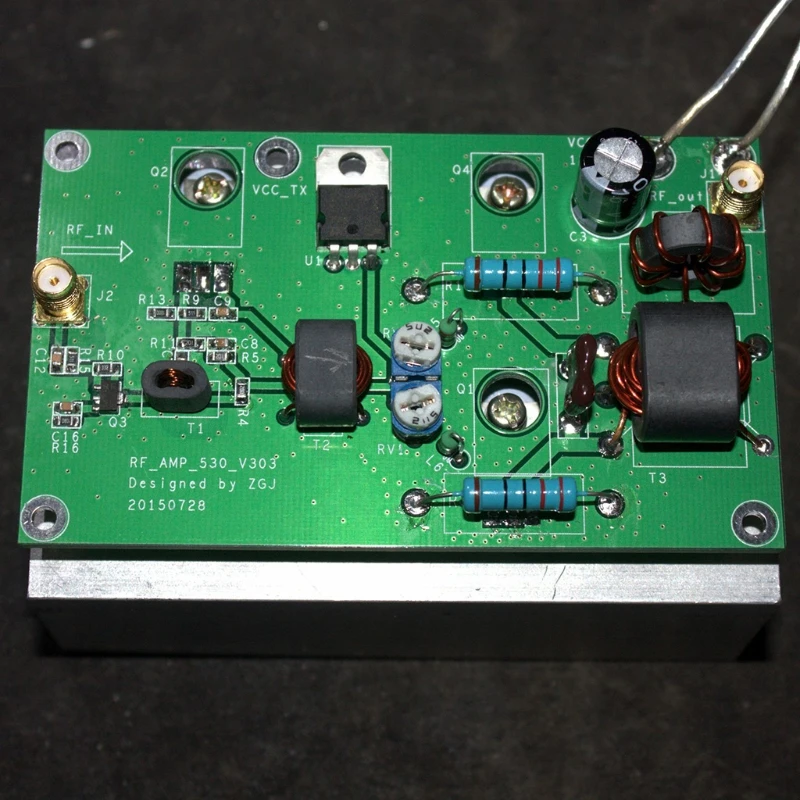 

H9EB 45W SSB Linear Power Amplifier Board DIY Kits HF FM CW HAM Radio Transceiver Shortwave Module 3-28MHz