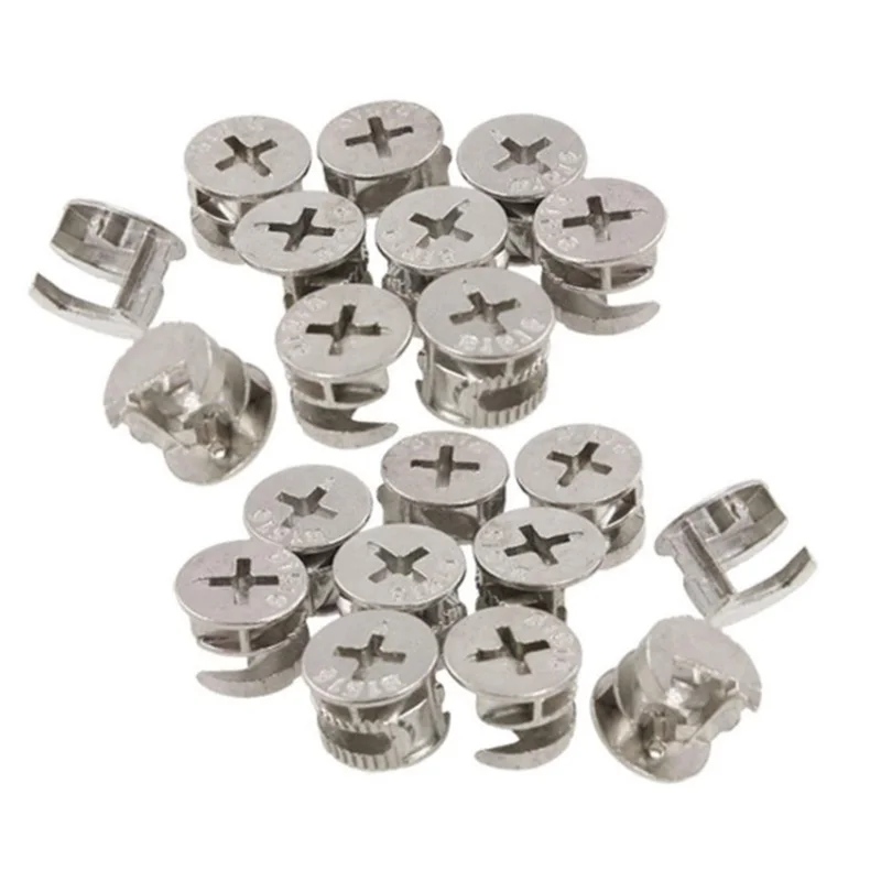 75 Pcs Furniture Connecting Cam Lock Fittings Fastener Cabinet Connectors Hardware Bolts | Обустройство дома