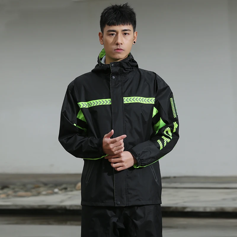 

Waterproof Pants Raincoat Jacket Adult Set Outdoor Raincoat Waterproof Outdoor Hiking Chubasquero Hombre Poncho Pluie JJ60YY