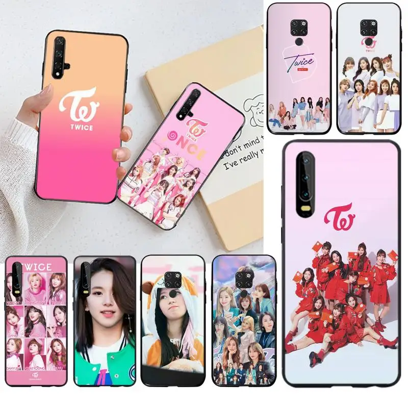 

PENGHUWAN Twice Mina Momo Kpop Customer High Quality Phone Case for Huawei P30 P20 lite Mate 20 Pro lite P Smart 2019 prime