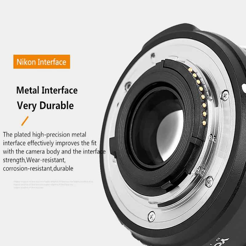 Объектив для камеры YONGNUO YN50 мм F1.8 MF YN 50 f/1 8 AF объектив апертура Автофокус NIKON D7500 D7200