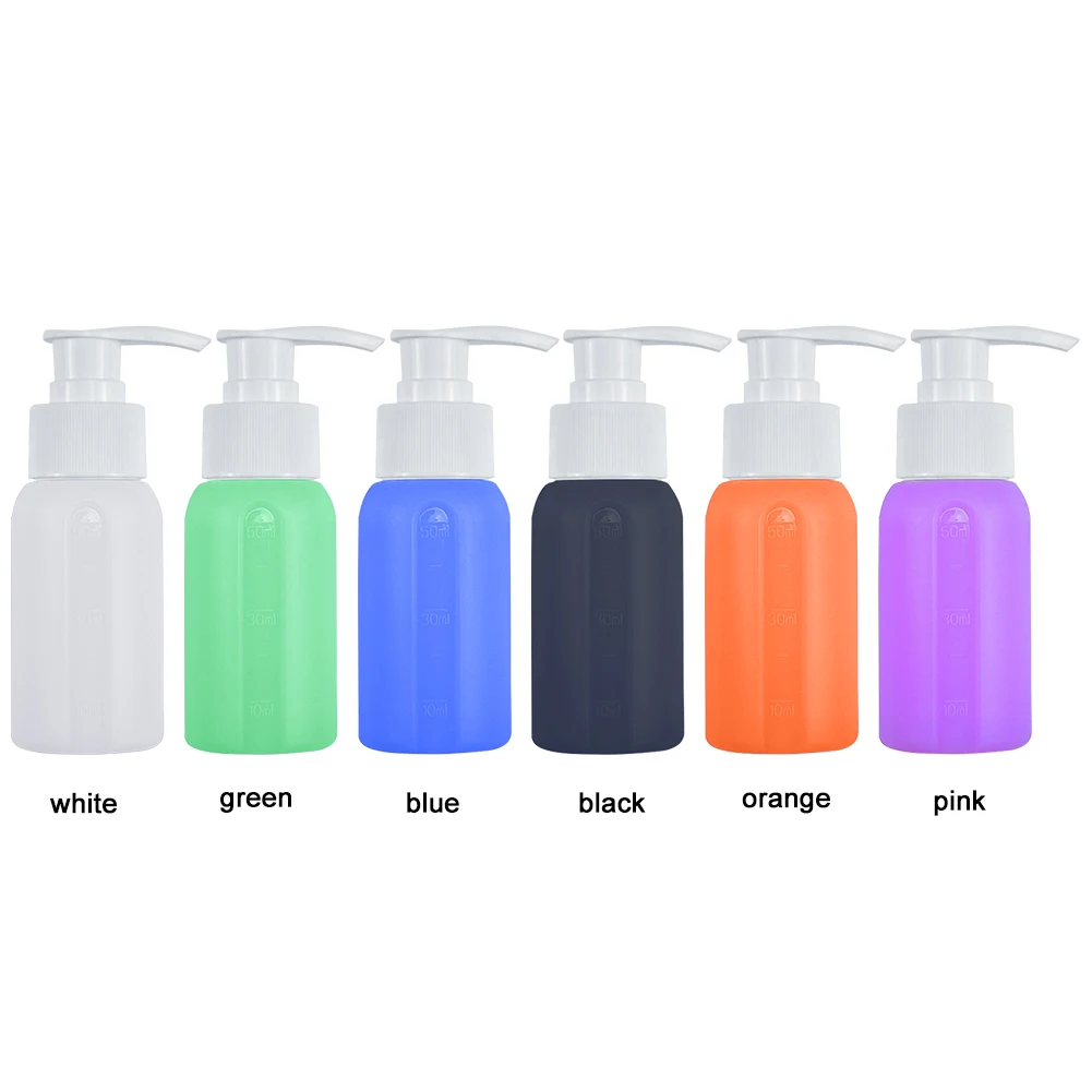 

50ml Travel Empty Press Bottle Spray Refillable Bottle Portable Perfume Atomizer Professional New Travel Points Bottling