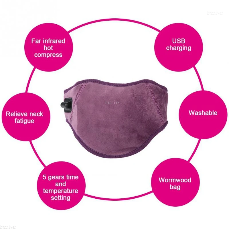 Электрическое Отопление инфракрасный шейный позвоночник пояс горячий компресс