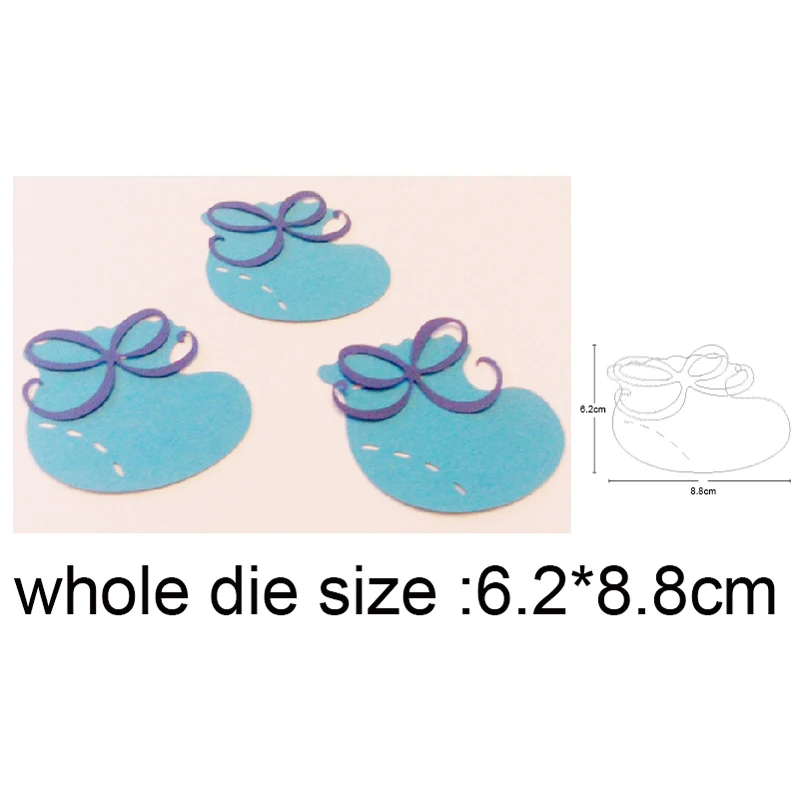 

Lucky Bag Baby Shoes Metal Cutting Dies for DIY Scrapbooking dies Paper Cards Making Decor Craft Embossing Die Cut Stencils dies