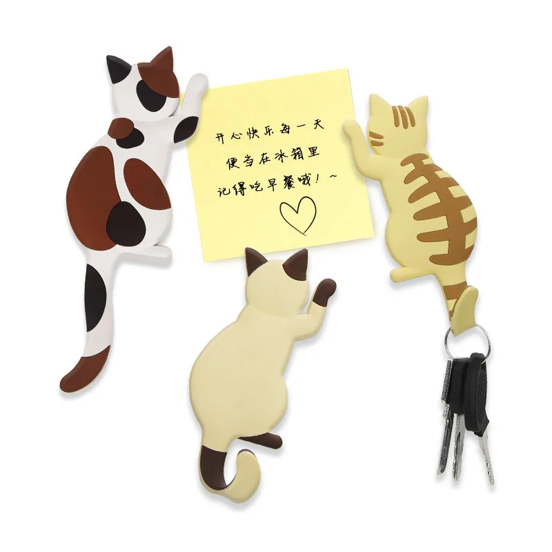 

Милый гибкий кулон с магнитным крючком из мультфильма, магнит на холодильник, магниты на холодильник, кухонные магниты для декора холодильн...