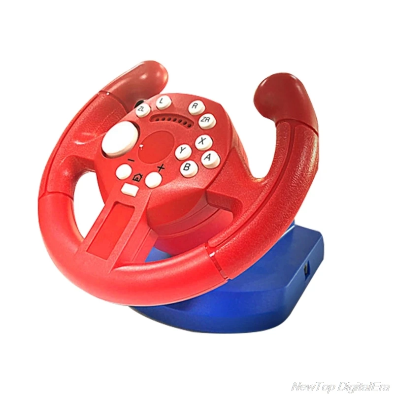 

Racing Steering Wheel For Nintend Switch Lite Game Joysticks Remote Vibration Controller For NS/PC/PS3 J07 21 Dropshipping