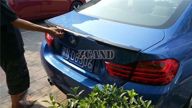 Стильный спойлер для багажника из настоящего углеродного волокна M4 BMW F32 4 Series Coupe