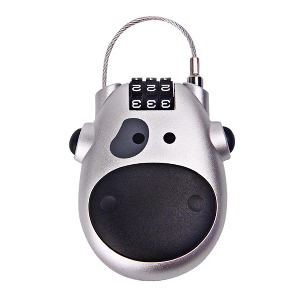 Телескопическая веревка дорожная сумка замок паролем Противоугонная цинковый