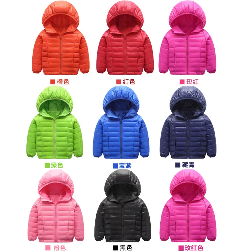 2019 new Spring Children Coat Autumn Kids Jacket Boys Outerwear enfant Coats Baby Clothes girls Lightweight down cotton Clothing |
