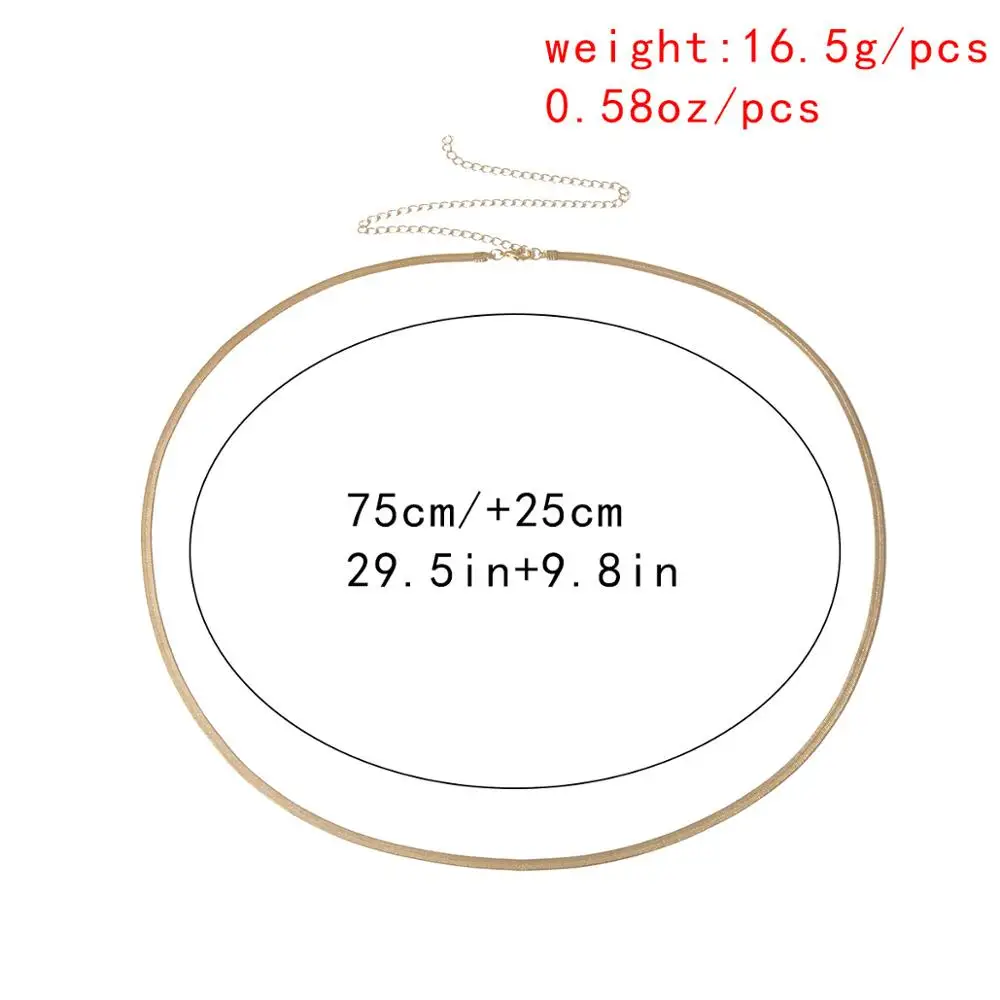

Indian Sexy Snake Chain Waist Body Jewelry Accessory Simple Africa Fashion Belly Belt Gold Color Necklace For Women Waistband