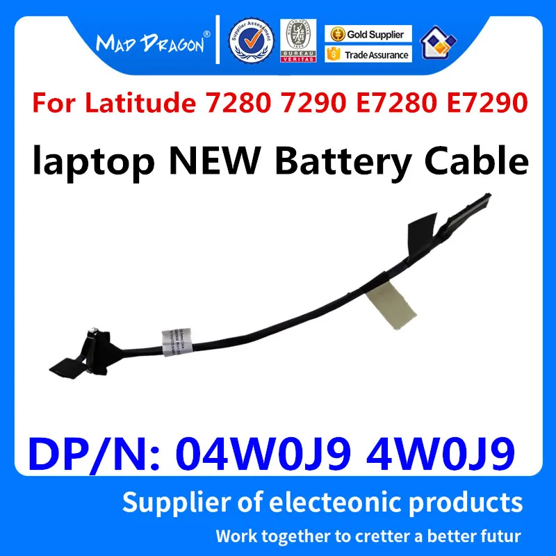 Новый аккумуляторный кабель бренда MAD DRAGON для ноутбука Dell Latitude 7280 7290 E7280 E7290