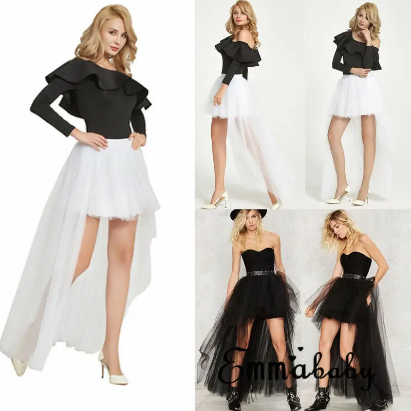 Женская многослойная фатиновая юбка бальное платье для девочек Однотонная с