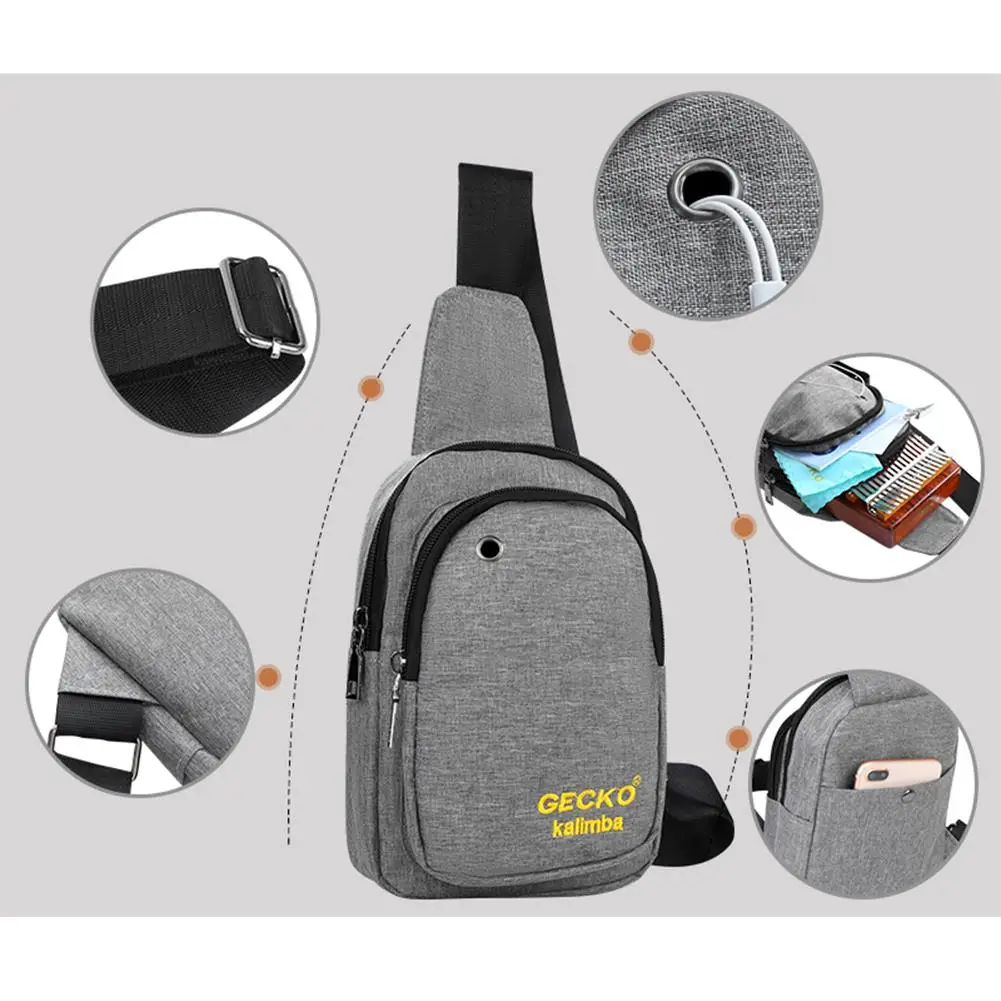 

Oxford Cloth Thumb Piano Bag Messenger Bag Suitable For All Thumb Pianos Bg01