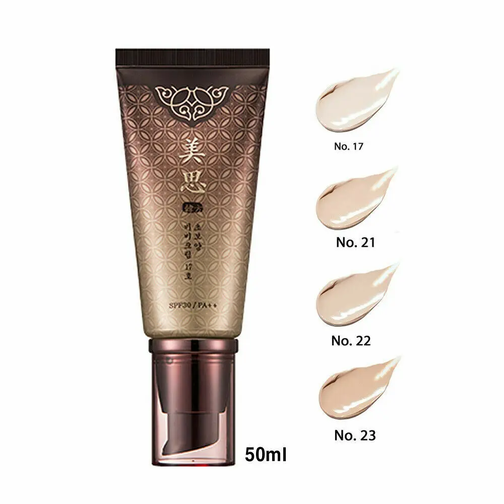 

MISSHA MISA Cho Bo Yang BB Cream 50ml Whitening Base Set Sun Cream Lasting Waterproof Concealer Brightens Face Korea Cosmetics