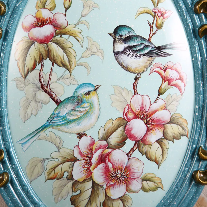 

European Luxury Resin Painting Wall Hanging Crafts Home Livingroom Background Wall Sticker Pendant Hotel Wall Mural Decoration