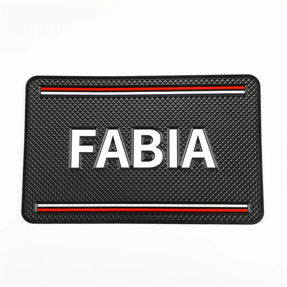 Автомобильный нескользящий коврик липкий для приборной панели держатель Skoda Fabia 1