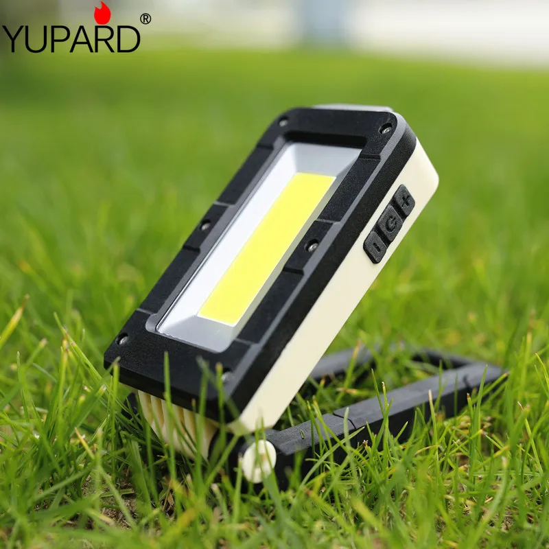 COB Светодиодная Вспышка светильник сильный магнит встроенный аккумулятор