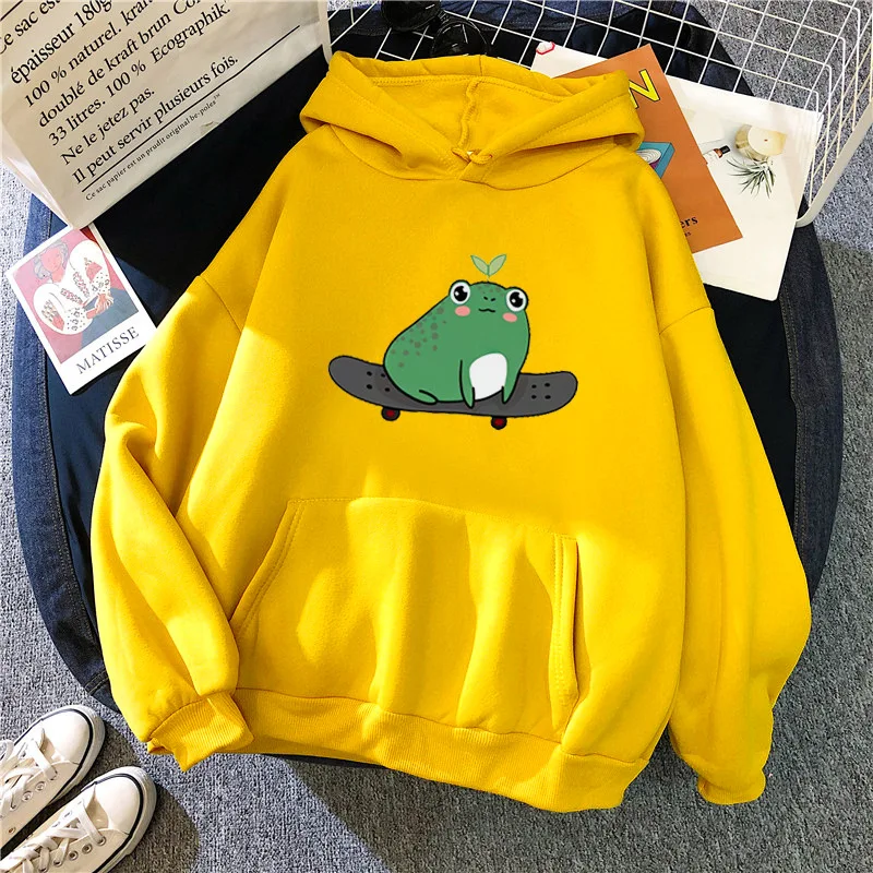 Women Sweetshirts Oversized Women Hoodies Made In Letter Print Sweatshirt Womens Winter Warm Streetwear Pullovers Thick Hoodie
