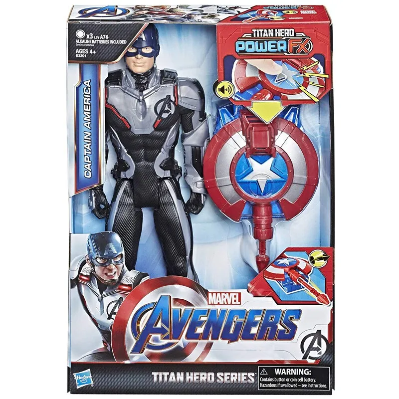 

Hasbro Marvel Avengers one piece Black Panther Captain America Captain Marvel Action Figure Anime Toy