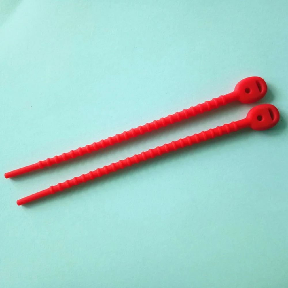 10 шт. силиконовых кейсов стяжку Еда сумки галстук обертывания Цвет Фул