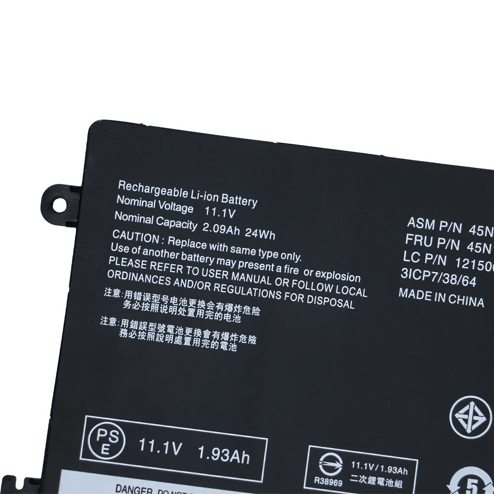 Аккумулятор для ноутбука Lenovo ThinkPad T440 T440S T450 T450S X240 X250 X260 X270 45N1110 45N1111 45N1112 11 1 В 24 Вт/ч |