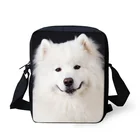 Брендовая дизайнерская женская сумка, миниатюрная сумка-мессенджер с принтом милой собаки 3D, дорожная Портативная сумка через плечо, сумки