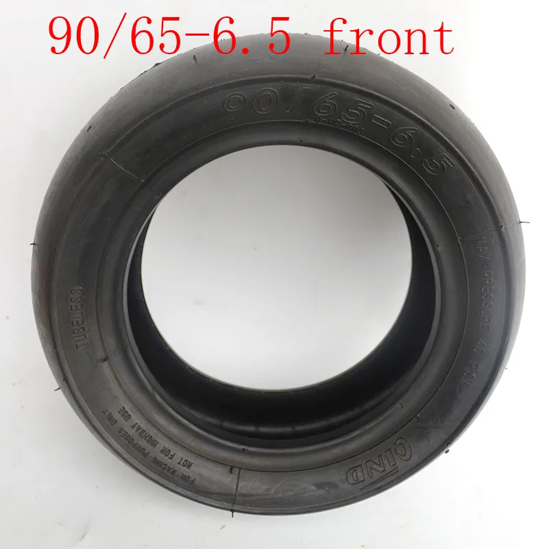 110/50-6,5 шоссе гладкая шина бескамерная вакуумных шин tyres90/65-6,5 для скутера карманный мини-велосипед шины 38 47/49/50CC MTA1, MTA2, MTA4 - Цвет: 90 65-6.5