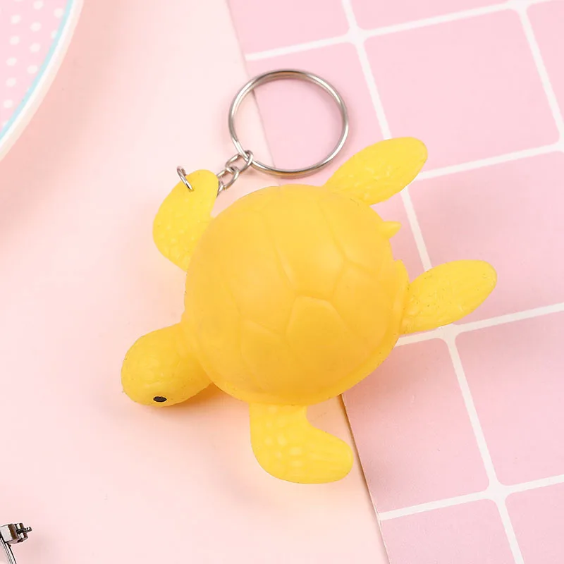 Yellow tortoise 1 шт. сюрприз мягкая игрушка антистресс сжимаемые игрушки курица и яйца несушки забавные гаджеты Новинка аутизм настроение облегчение - Цвет: Yellow tortoise