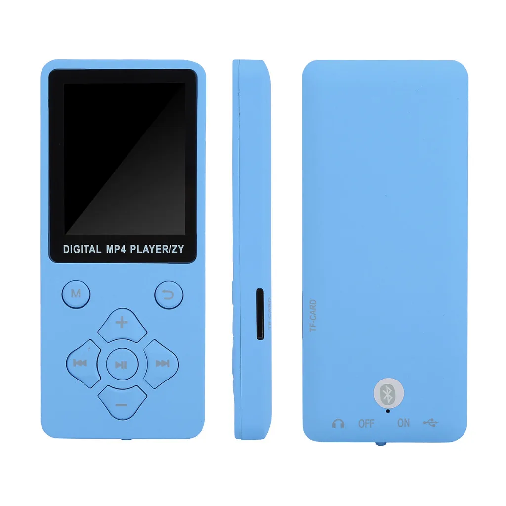 35 мини-usb-зажим ЖК-экран Bluetooth MP4 плеер поддержка 32G TF карта ультра тонкий без потерь звук 1,8 ''MP4 плеер с FM Электронная книга