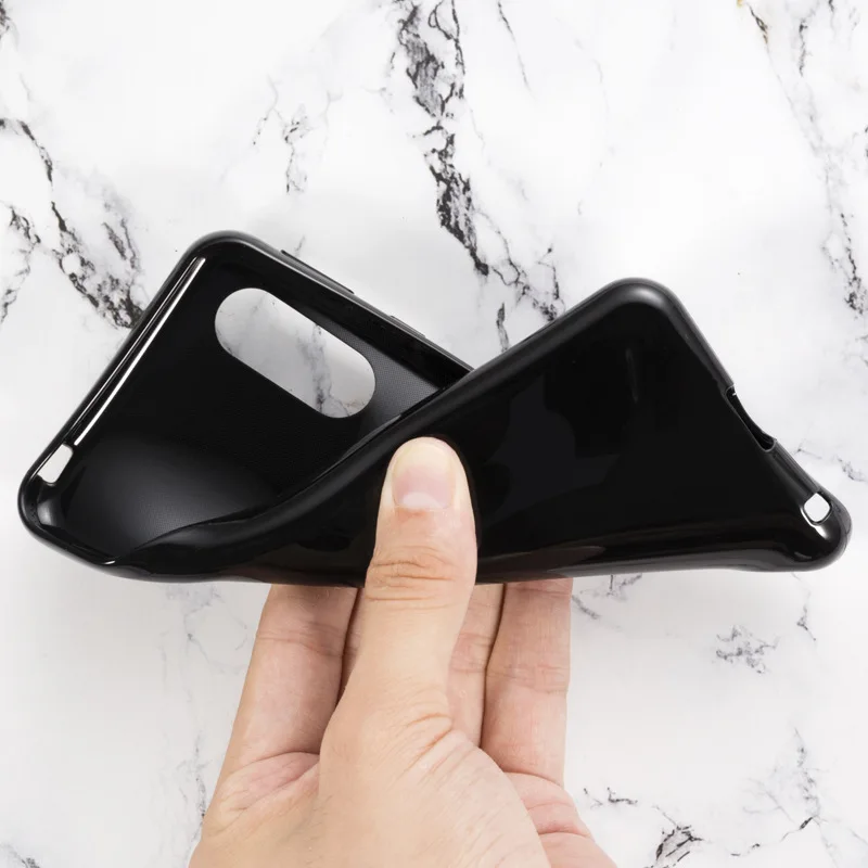 Для Sharp Aquos Sense3 Basic lite Sense 3 5 дюйма 2019 силиконовый защитный чехол на заднюю панель