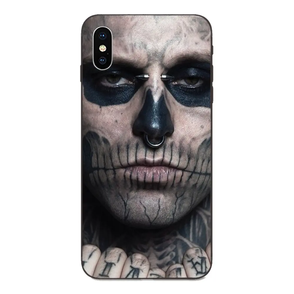 За счет складки мягкая модная чехол зомби для мальчиков Рик дженест Galaxy A10S A20S A2 Core