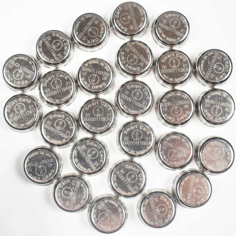 10 шт. ТМ Карта сенсорная память Кнопка TM1990A-F5 iButton DS1990A-F5 патрульная карта DS1990A