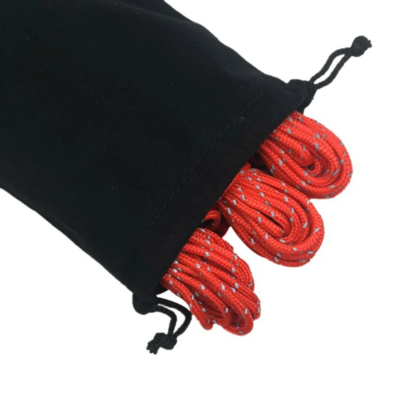 

Wind Rope 6Pcs/Set Reflective Tent Wind Rope Camping String 4mm Reflective Rope WHShopping