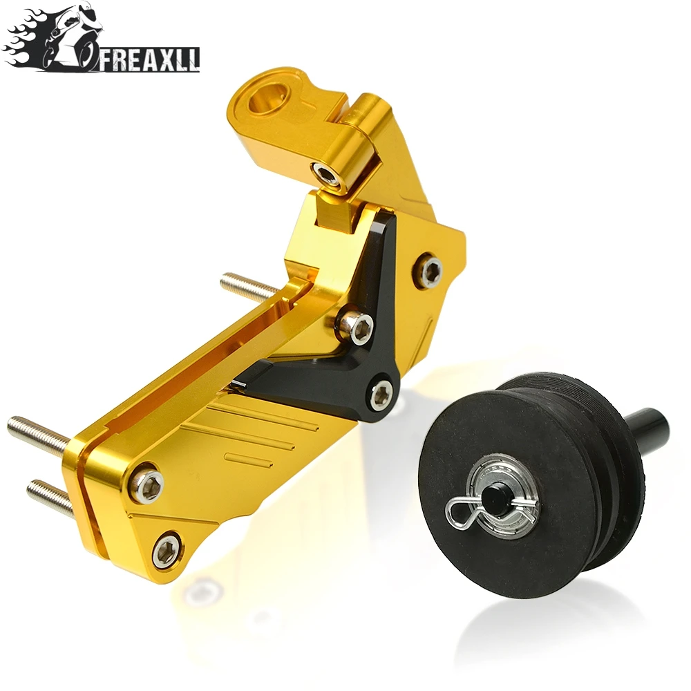 Motorcycle CNC Aluminum Chain Auto Tensioner For HONDA CR80R CR85R 1998-2007 1999 2000 2001 2002 2003 2004 2005 2006 |