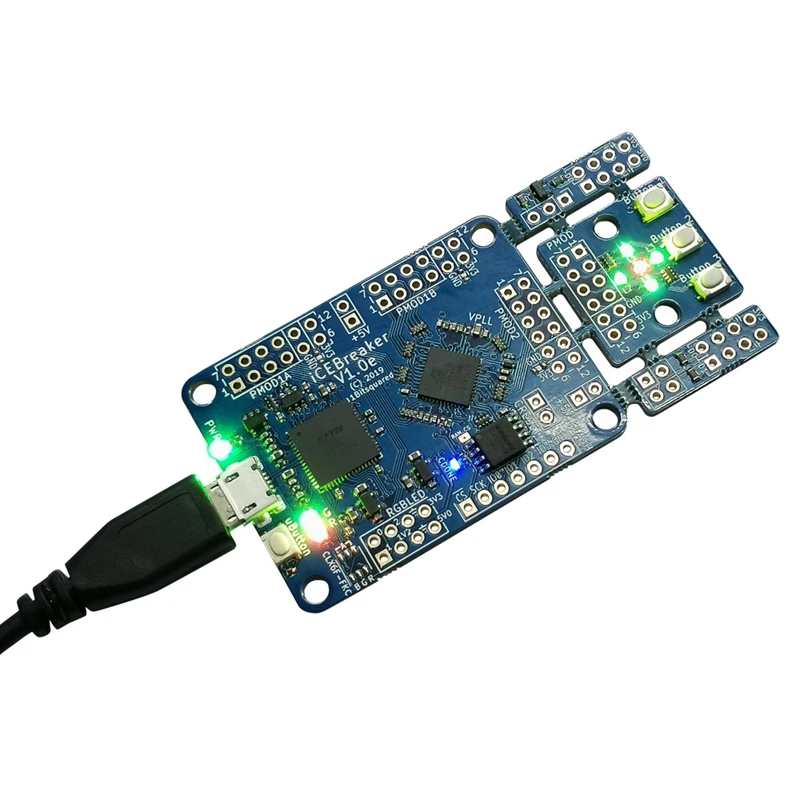 ICEBreaker 1.0E FPGA решетка ICE40UP5K макетная плата RISC-V с открытым исходным кодом основная